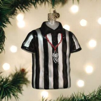 Referee Shirt Ornament Old World Christmas