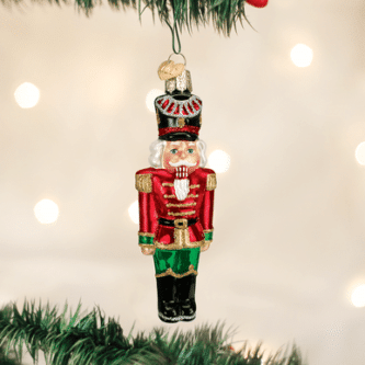 Old World Christmas Blown Glass Nutcracker General Ornament