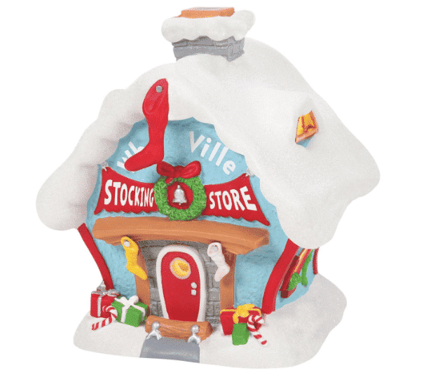 Who-ville Stocking Store Grinch Series Dept. 56