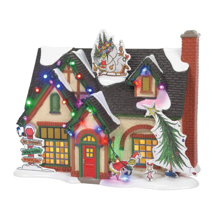 Front The Grinch House A Trip To Who ville Dept 56 Snow Village