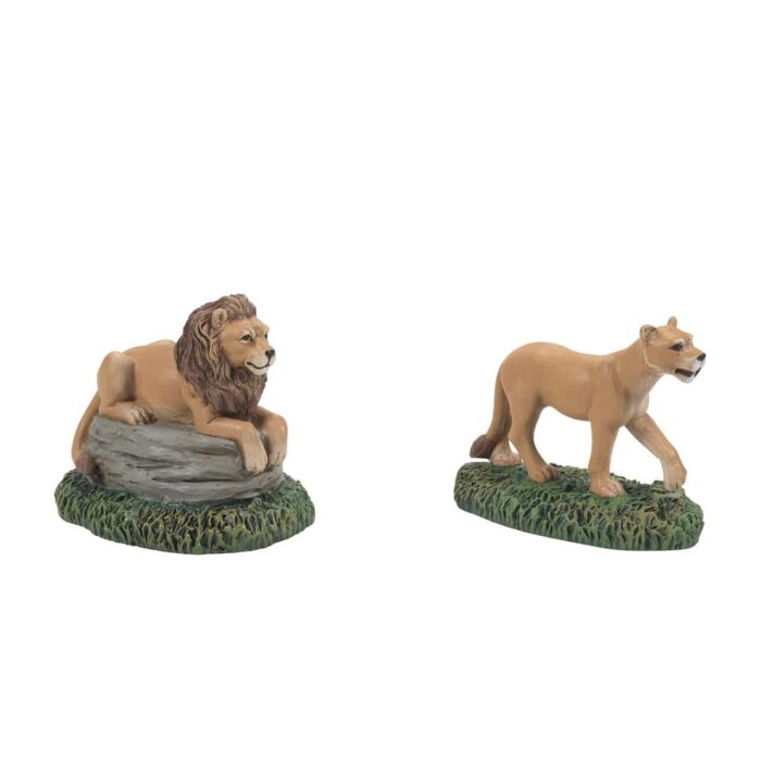 Zoological Garden Lions D56 Cross Product