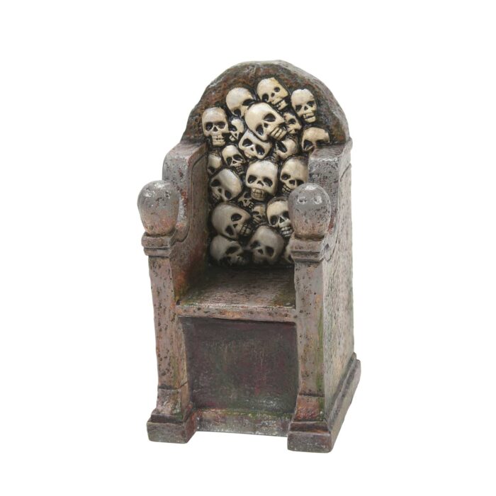 Scary Skeletons Throne Dept 56 Halloween Village