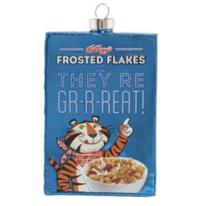 Kellogg’s Frosted Flakes™ Vintage Cereal Box Ornament Front