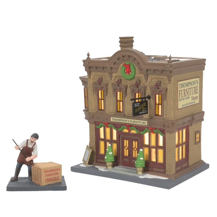Thompsons Furniture Holiday Furnishings Dept 56 Christmas In The City Set