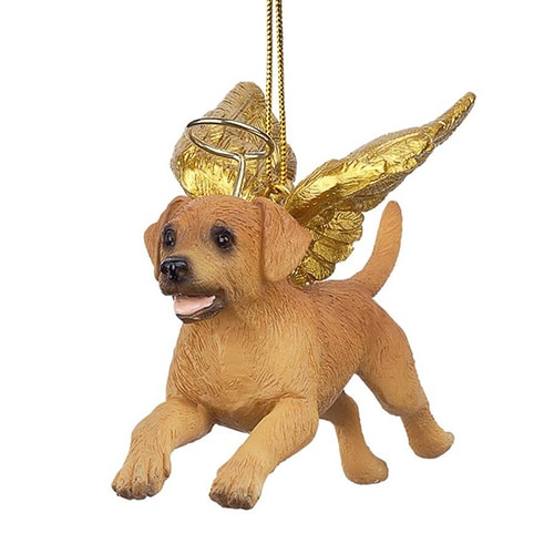 Golden Retriever Golden Wing Angel Ornament