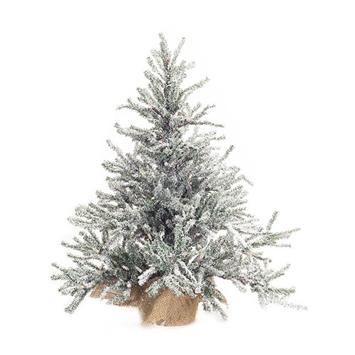 Snowy Pine Tabletop Tree